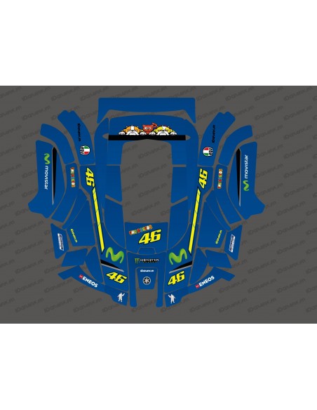 Aufkleber Rossi GP Edition - Husqvarna AUTOMOWER Robotermäher - Idgrafix Aufkleber Rossi GP Edition - Husqvarna AUTOMOWER Robotermäher - Idgrafix