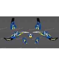 Kit decoration, Geometric Blue - IDgrafix - Suzuki LTZ 400