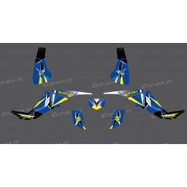 Kit dekor Geometric Blau - IDgrafix - Suzuki LTZ 400