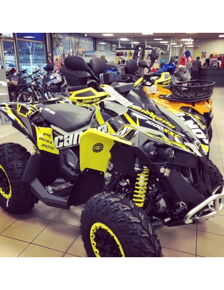 Kit de decoración Laberinto Edición Completa (Amarillo) - IDgrafix - Can Am Renegade