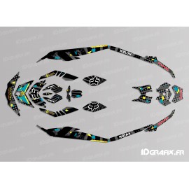 Kit dekor Rockstar-Camo Edition-Full (Lime) - für Seadoo GTI -idgrafix