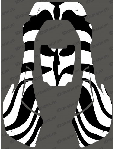 Sticker Zebre edition - Husqvarna AUTOMOWER robotic mower - Idgrafix