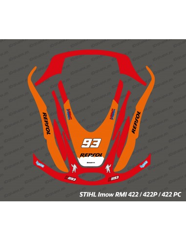 Adesivo Marquez GP Edition - Robot tagliaerba Stihl Imow 422