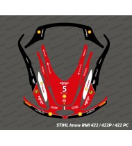 Etiqueta engomada de la F1 de Scuderia Edition - corte del Robot Stihl museo internacional de la mujer 422