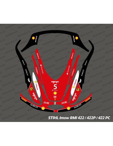Sticker F1 Scuderia Edition - Robot mowing Stihl Imow 422