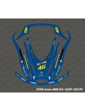 Sticker Rossi GP Edition - Roboter mähen Stihl Imow 422