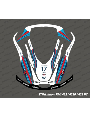 F1 Williams Edition Sticker - Stihl Imow 422 Robot Lawnmower