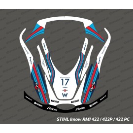 Sticker F1 Williams Edition - Robot mowing Stihl Imow 422-idgrafix