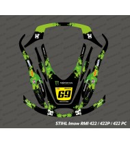 Monster Edition Sticker (Green) - Stihl Imow 422 Robot Lawnmower