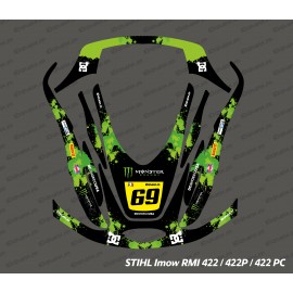 Sticker Monster Edition (Green) - Robot mowing Stihl Imow 422