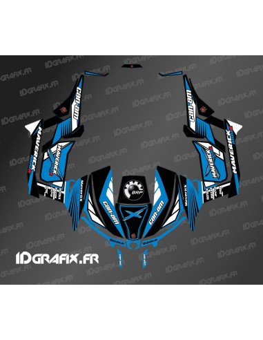 Kit de decoración Foro Azul 2016 - Idgrafix - Can Am 1000 Maverick