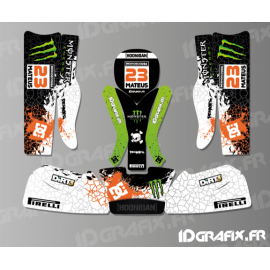 Kit-deco-100 % Custom Monster für Kart Rotax 125 -idgrafix