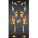 Kit décoration Yellow Pics Series - IDgrafix - Polaris 500 Sportsman-idgrafix