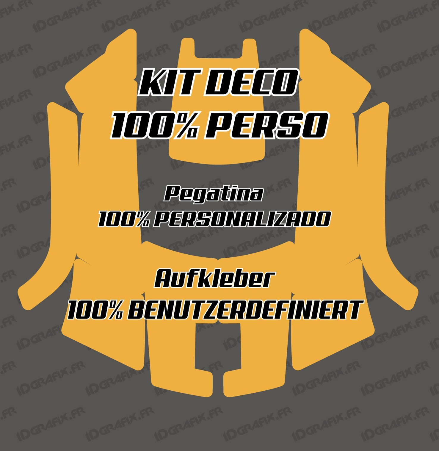 Sticker 100 custom Robot mower Husqvarna AUTOMOWER 105