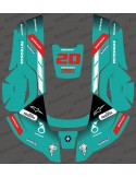 Sticker GP Petronas Edition - Robot mower Husqvarna AUTOMOWER