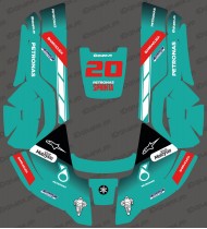 Adesivo GP Petronas Edizione - Robot rasaerba Husqvarna AUTOMOWER