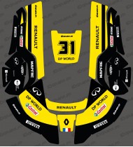 Sticker Renault F1 Edition - Robot mower Husqvarna AUTOMOWER