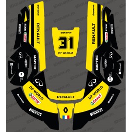 Sticker Renault F1 Edition - Robot de tonte Husqvarna AUTOMOWER -automower gamme 300-400