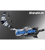 Kit décoration Bond Edition (Bleu) - Idgrafix - Can Am Maverick SPORT