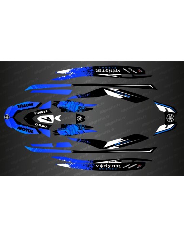 Kit deco Splash Monstruo Tema Azul - YAMAHA FX (DESPUÉS de 2019)