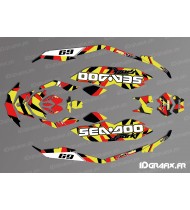 Kit décoration UP Edition (Vert/Rouge) SPARK -  Idgrafix