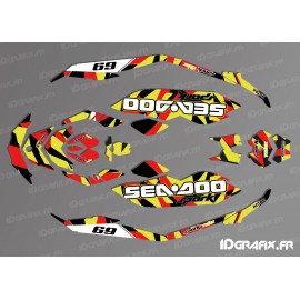 Kit dekor UP Edition (Grün/Rot) SPARK