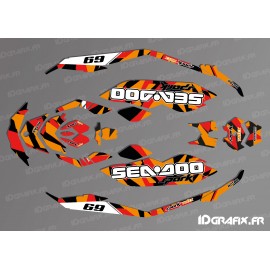 Kit dekor UP Edition (Orange/Rot) SPARK
