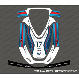 Sticker F1 Williams Edition - Robot mowing Stihl Imow 632-idgrafix