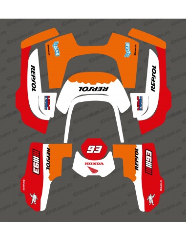 Adesivo Marquez GP edition - Robot rasaerba Husqvarna AUTOMOWER 435-535 AWD