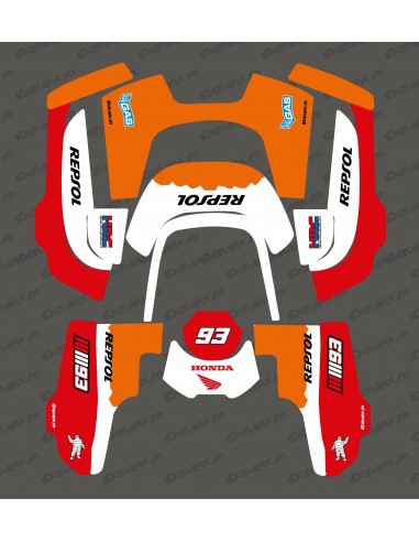 Sticker Marquez GP edition - Robot de tonte Husqvarna AUTOMOWER 435-535 AWD