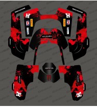 Adesivo Monster Edition (Rosso) - Robot rasaerba Husqvarna AUTOMOWER 435-535 AWD