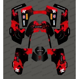 Adhesiu Monster Edition (vermell) - Robot tallagespa Husqvarna AUTOMOWER 435-535 AWD -idgrafix
