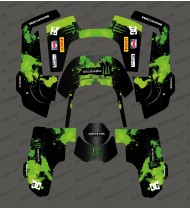 Monster Edition sticker (Green) - Husqvarna AUTOMOWER 435-535 AWD robot mower