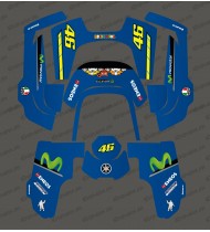 Sticker Rossi GP Edition - Robot mower Husqvarna AUTOMOWER 435-535 AWD