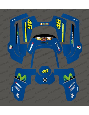 Sticker Rossi GP Edition - Robot de tonte Husqvarna AUTOMOWER 435-535 AWD