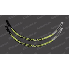 Lot 2 Stickers Brush Edition (Yellow Lime) - Rim Roval - IDgrafix