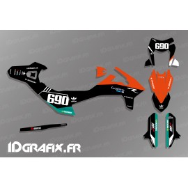 Kit deco Go Pro Edition (Black) for KTM SMC-R 690 - IDgrafix
