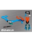Kit deco Go Pro Edition (Blue) for KTM SMC-R 690
