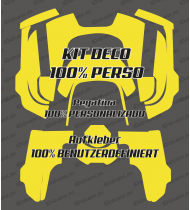 Adhesivo 100% personalizado - Robot cortacésped Husqvarna AUTOMOWER 435-535 AWD