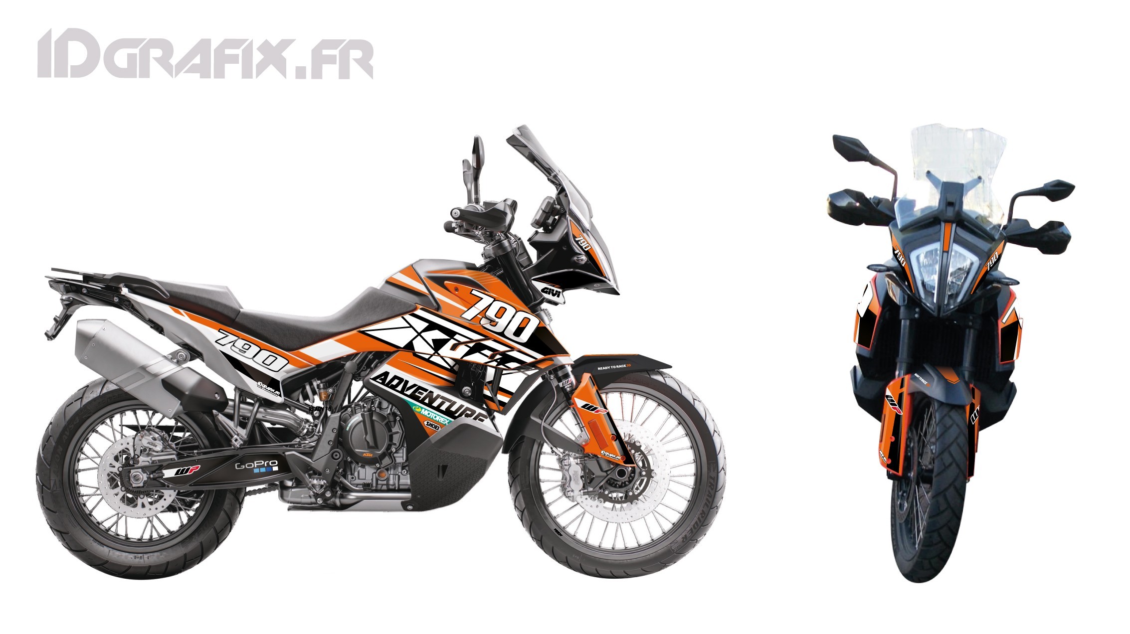 790 adventure graphics kit