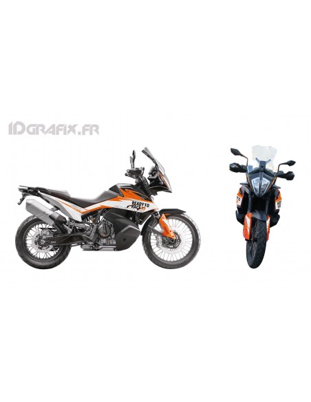 Kit deco Geogràfica Edició per a KTM 790 - 890 Aventura -idgrafix Kit deco Geogràfica Edició per a KTM 790 - 890 Aventura -idgrafix