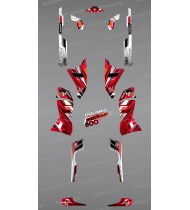 Kit décoration Red Pics Series - IDgrafix - Polaris 800 Sportsman