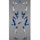 Kit décoration Blue Pics Series - IDgrafix - Polaris 800 Sportsman -idgrafix