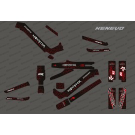 Kit déco Volcano Monster  Edition Full (Rouge) - Specialized Kenevo (après 2020)