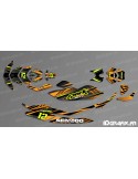 Kit de decoració, Plena PONT Edició (Taronja/Negre) - SEADOO ESPURNA