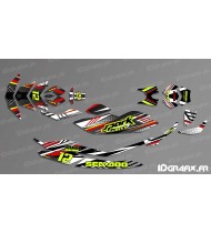 Kit de decoració, Plena PONT Edició (Vermell/Blanc) - SEADOO ESPURNA -idgrafix