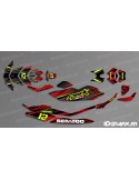 Kit dekor-Full-BRIDGE-Edition (Rot/Schwarz) - SEADOO SPARK