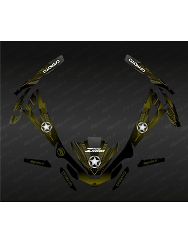 Kit de decoración Army Edition - Idgrafix - CF Moto ZForce Sport
