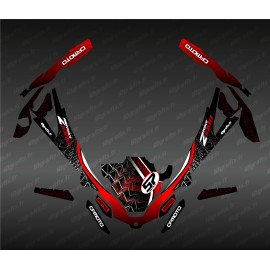 Kit décoration Spider Edition (Rouge) - Idgrafix - CF Moto ZForce 1000 Sport
