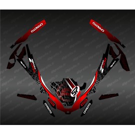 Kit decoration Spider Edition (Red) - Idgrafix - CF Moto ZForce 1000 Sport-idgrafix